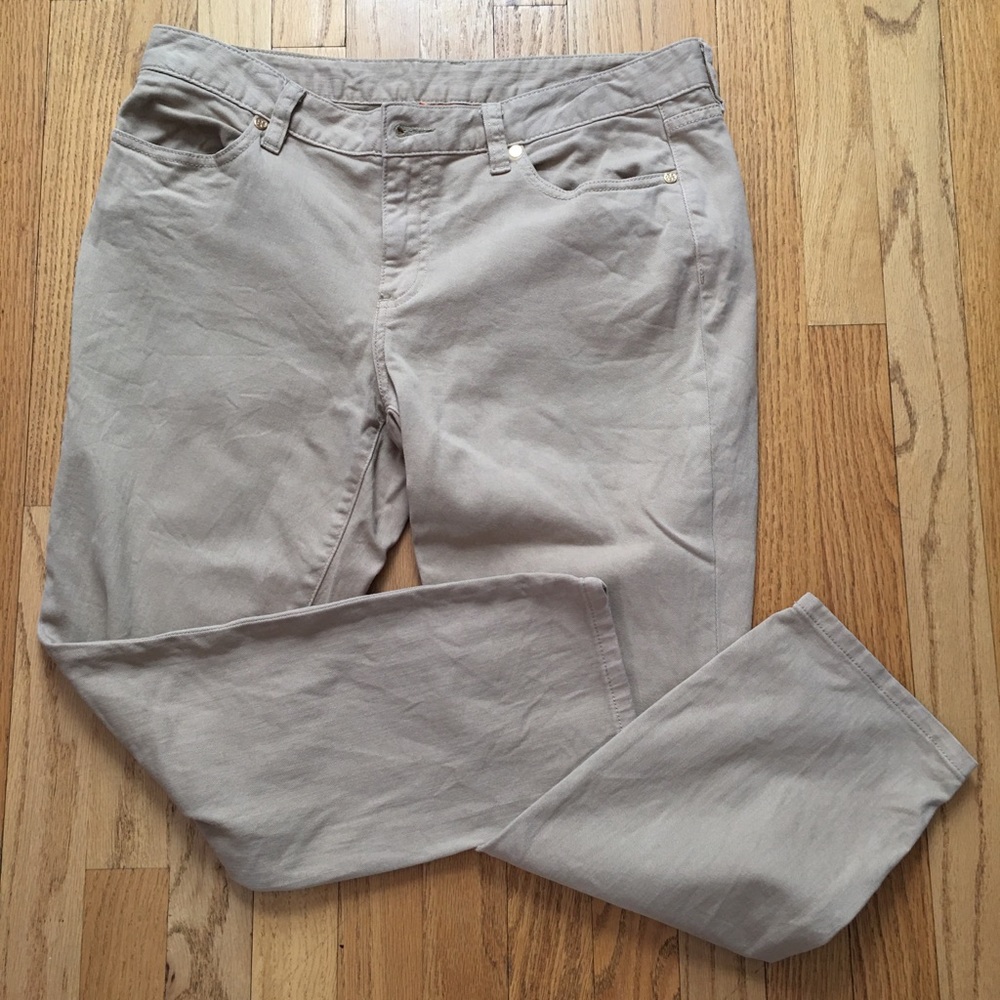 Tory Burch Cropped Skinny Jeans Sz 32